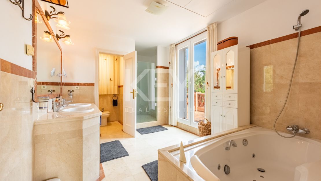 Unique Beachfront Semi-Detached Villa For Sale In Casares With Private Pool And Sea Views