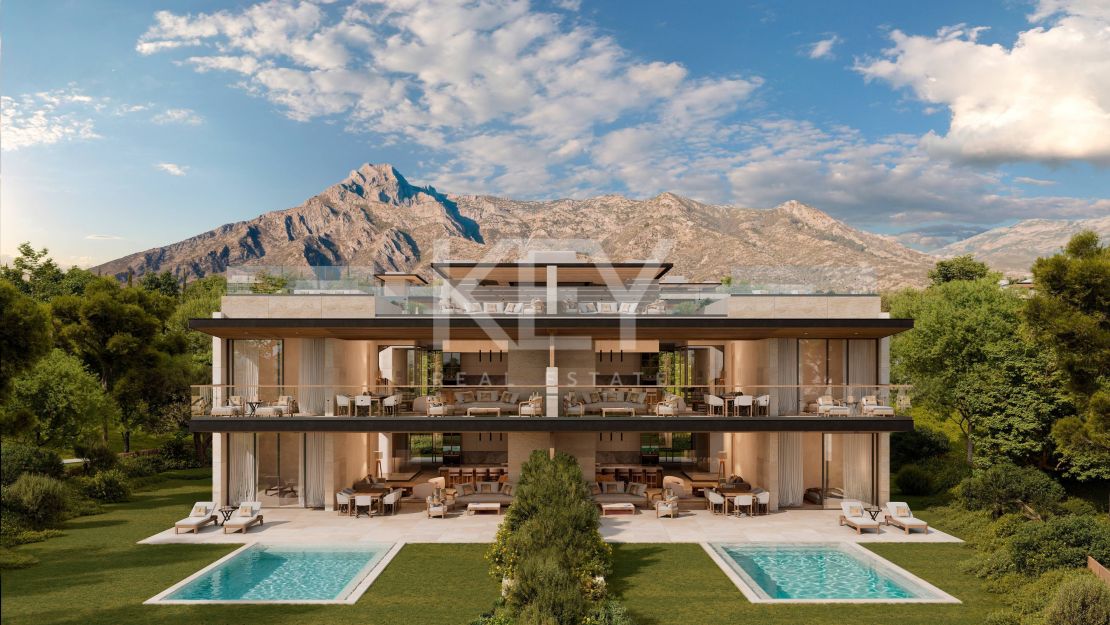 Luxury Three-Bedroom Penthouse For Sale in  Armani Residences in Marbella Golden Mile