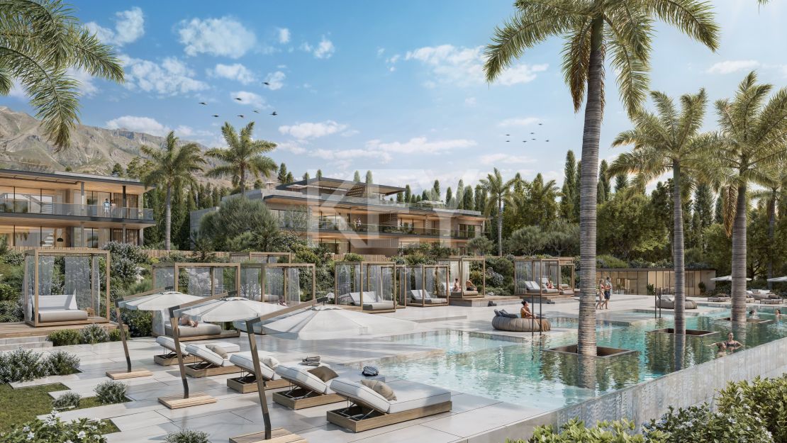 Luxury Three-Bedroom Penthouse For Sale in  Armani Residences in Marbella Golden Mile