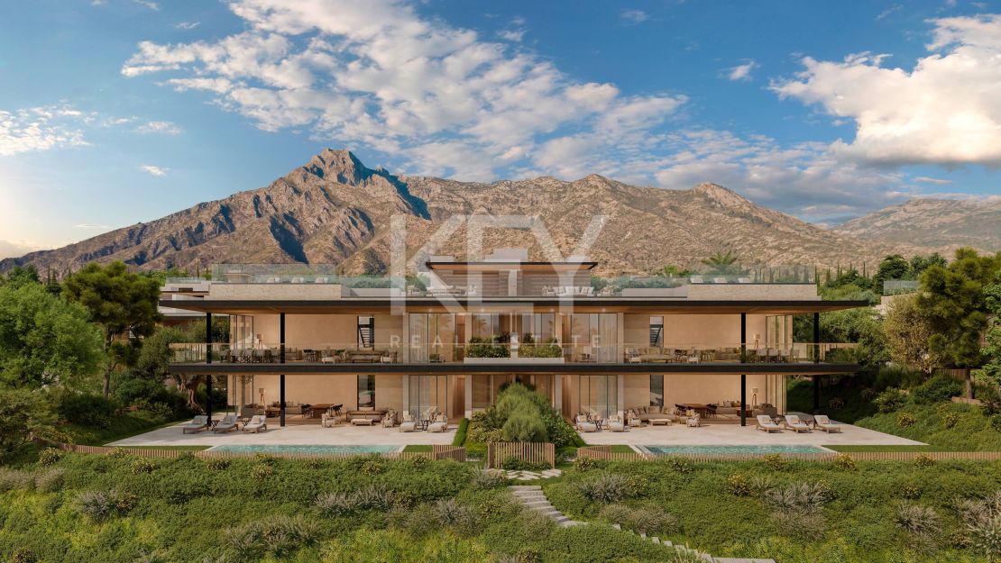 Luxury Three-Bedroom Penthouse For Sale in  Armani Residences in Marbella Golden Mile