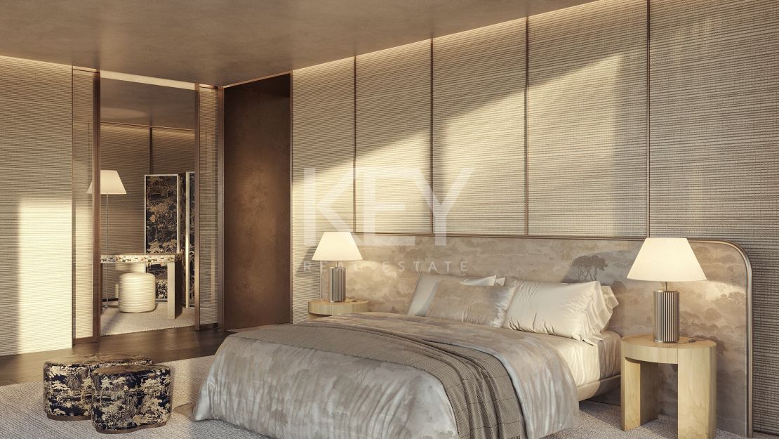 Luxury Three-Bedroom Penthouse For Sale in  Armani Residences in Marbella Golden Mile