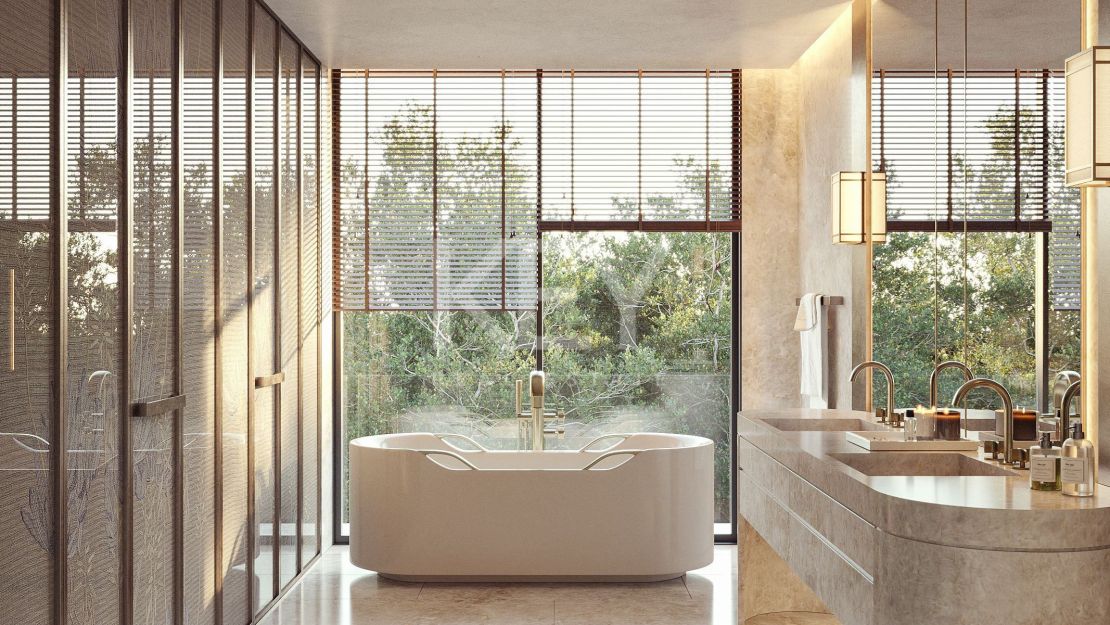 Luxury Three-Bedroom Penthouse For Sale in  Armani Residences in Marbella Golden Mile