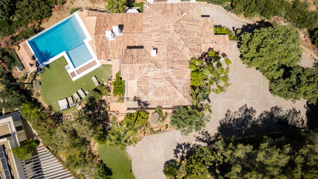 Mediterranean villa with panoramic sea views in Montemayor, Benahavís