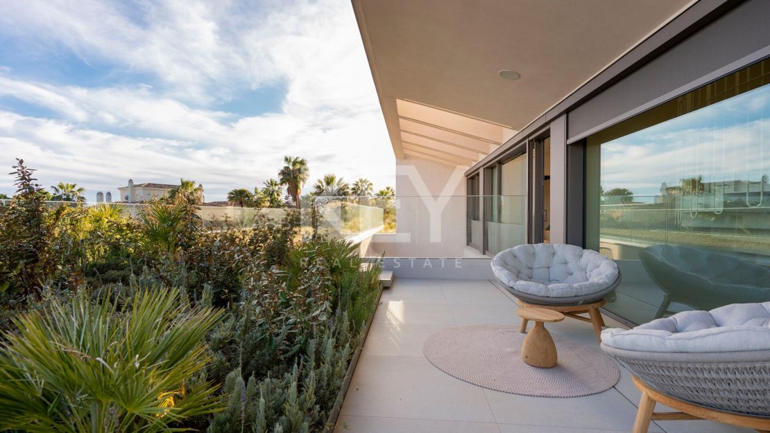 Contemporary sustainable villa with panoramic sea views in Cascada de Camoján, Marbella Golden Mile
