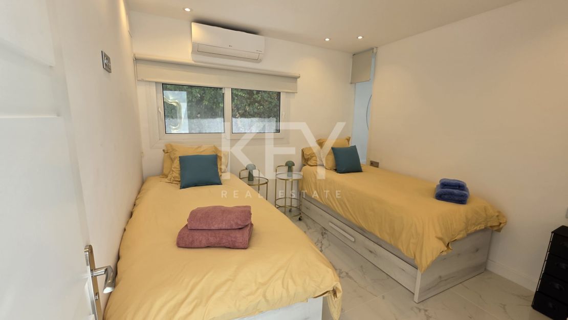Modern renovated villa for rent near Puerto Banús in Nueva Andalucía, Marbella
