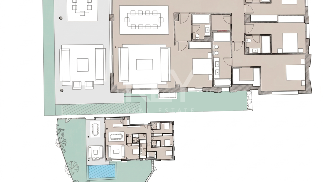 Luxury Ground Floor apartment with private garden and pool in Marbella East