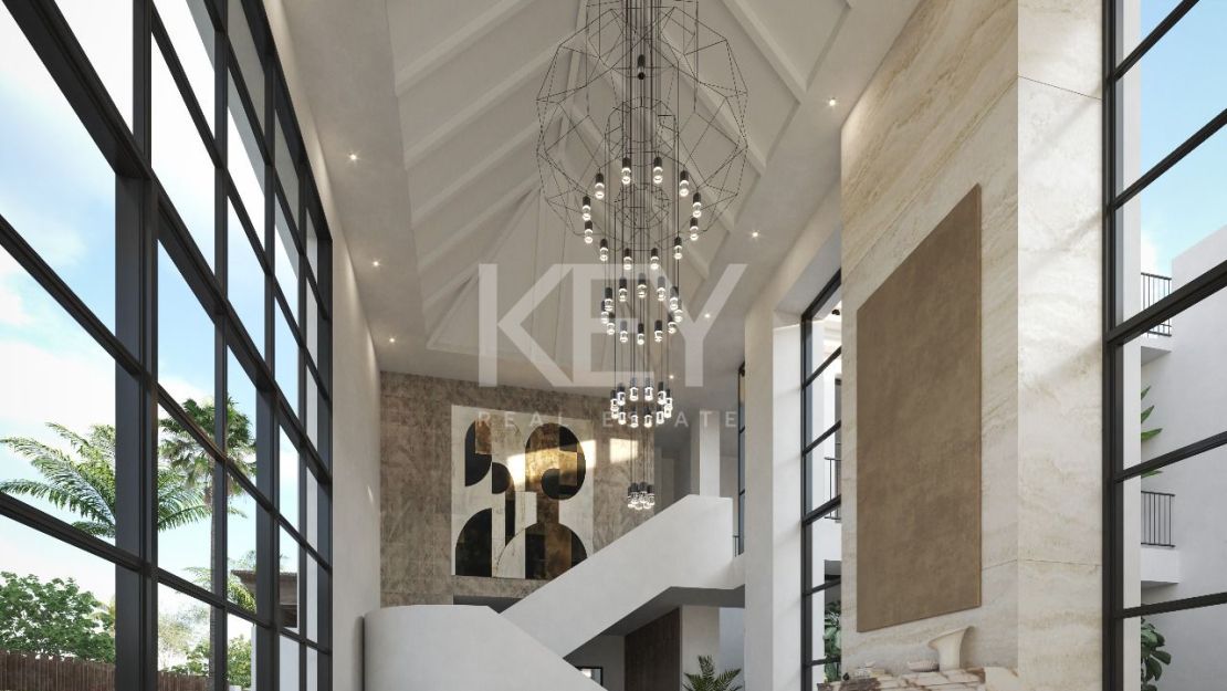 Plot with a villa project with exceptional potential in Nueva Andalucia