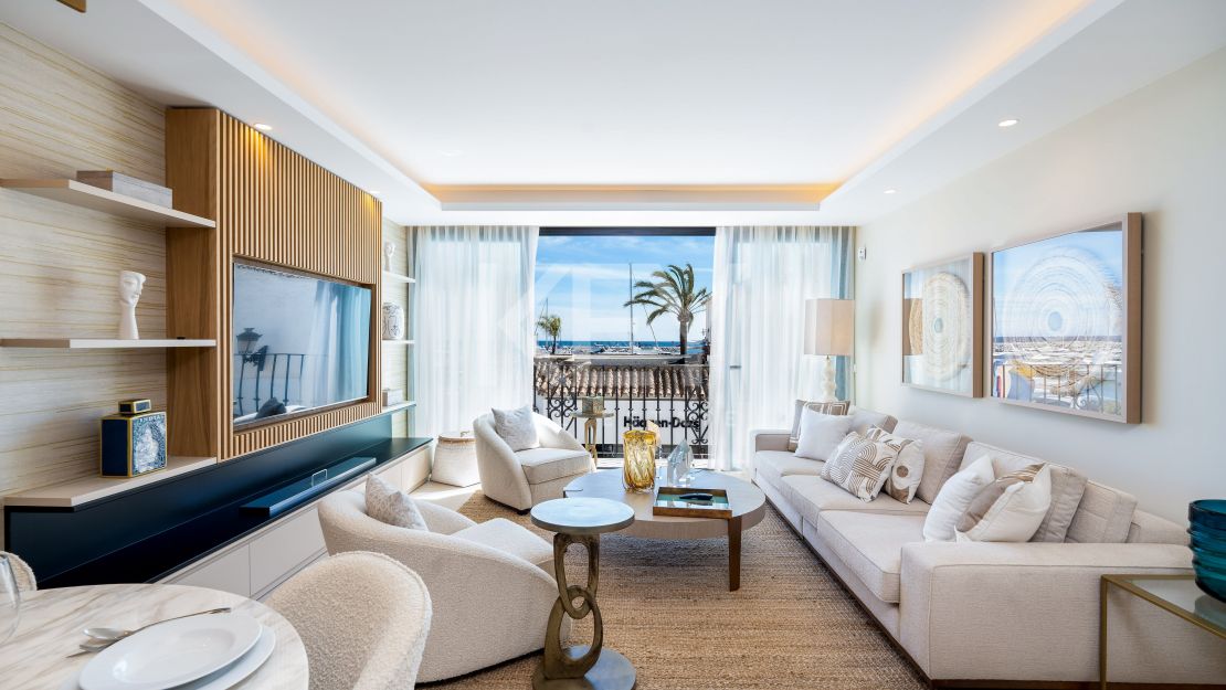 Апартамент С Видом На Марину В Сердце Пуэрто-Бануса, Марбелья