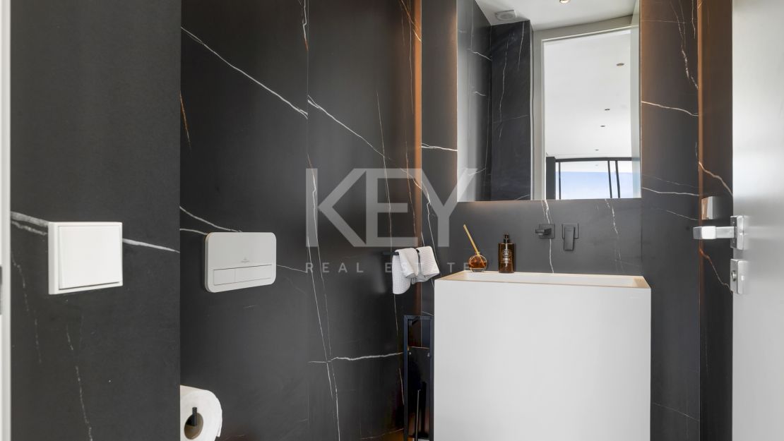 Contemporary Villa with Sea Views for sale in Marbella Golden Mile