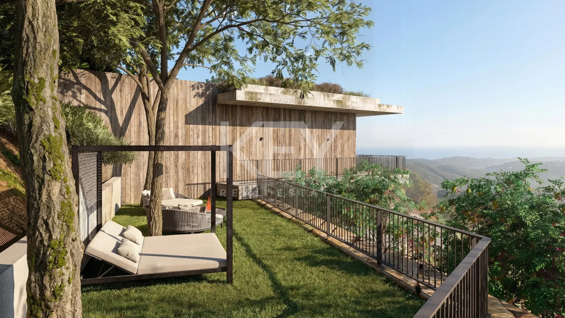 Luxury contemporary villa with panoramic sea views in Monte Mayor, Benahavis