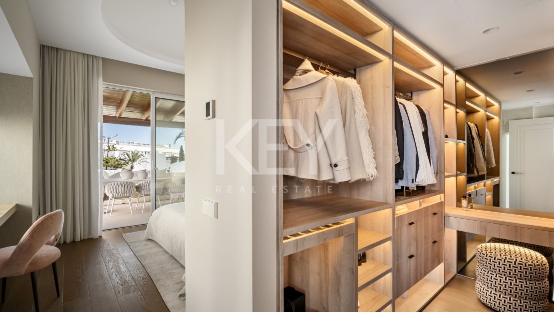 Frontline beach duplex penthouse on Marbella’s Golden Mile