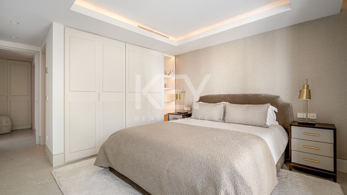 Frontline beach duplex penthouse on Marbella’s Golden Mile