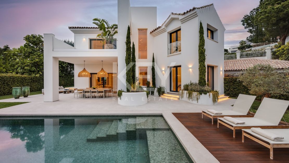 New-build Villa with a Contemporary Design in the Exclusive La Alqueria area, Benahavis