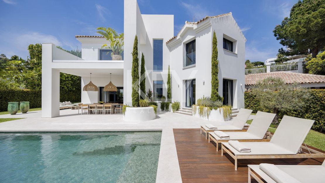 New-build Villa with a Contemporary Design in the Exclusive La Alqueria area, Benahavis