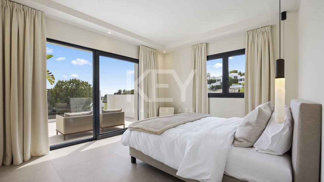 New-build Villa with a Contemporary Design in the Exclusive La Alqueria area, Benahavis