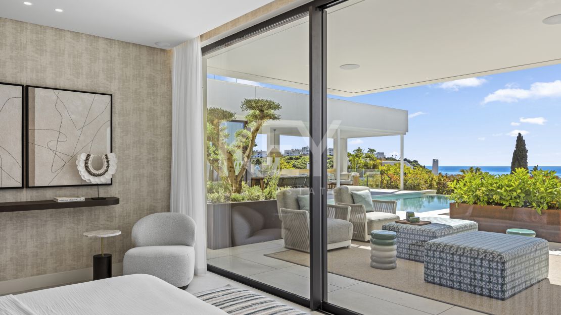 Stunning Newly Built Villa with Sea Views in Casares