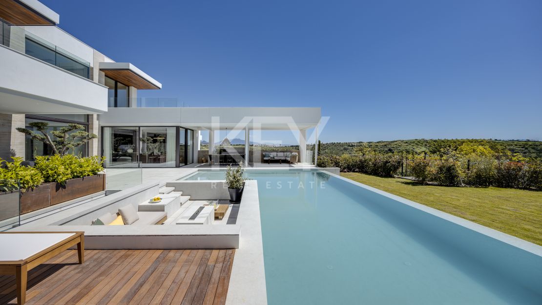 Stunning Newly Built Villa with Sea Views in Casares