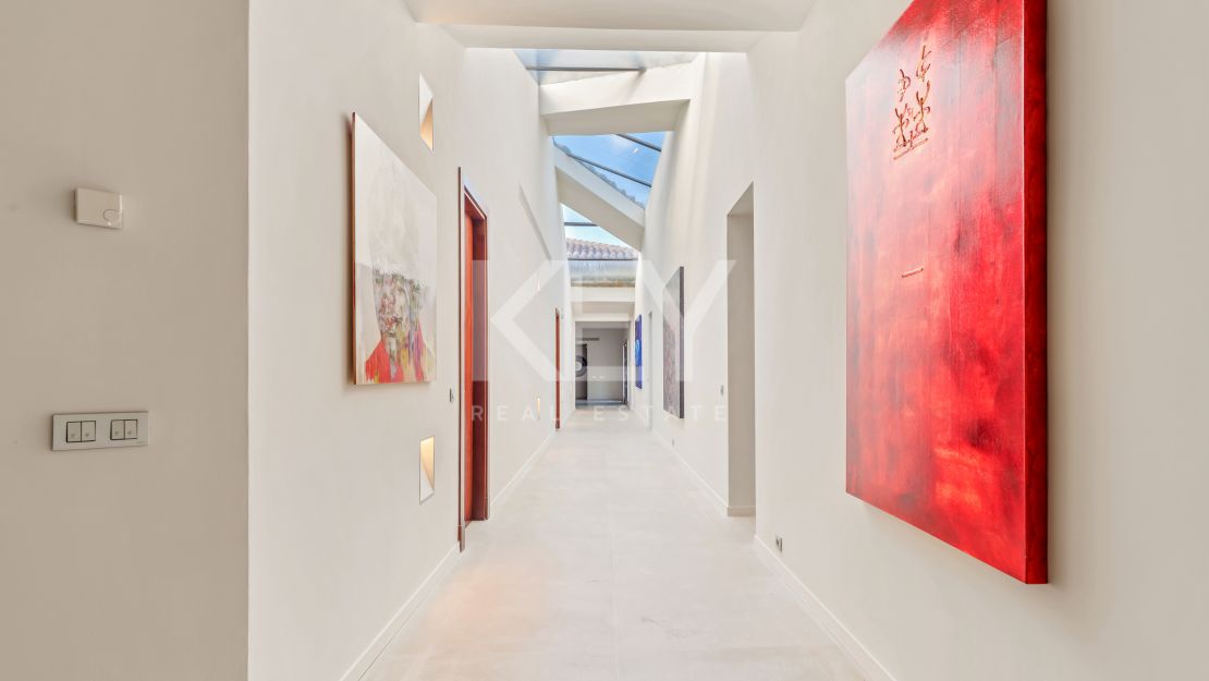 Private Villa with Mediterranean Views in Exclusive Area of La Zagaleta