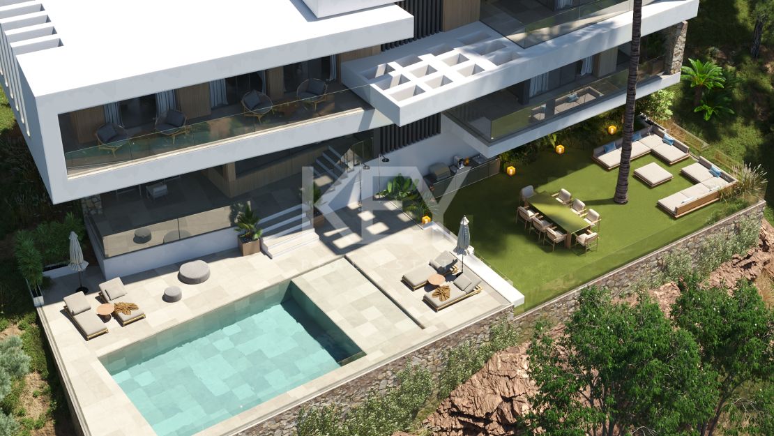 Villa with Sea Views Surrounded By Golf And Mountains in Monte Mayor, Benahavis