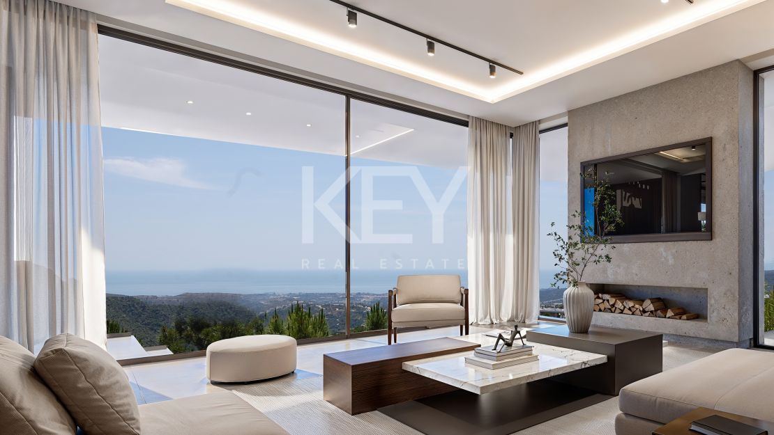 Villa with Sea Views Surrounded By Golf And Mountains in Monte Mayor, Benahavis