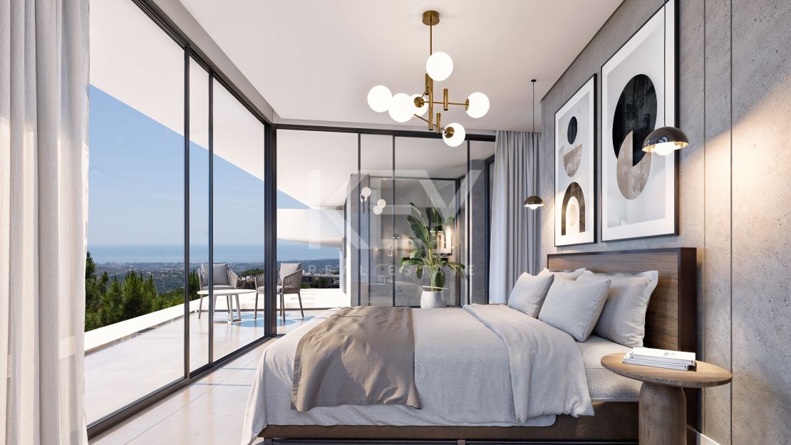 Villa with Sea Views Surrounded By Golf And Mountains in Monte Mayor, Benahavis