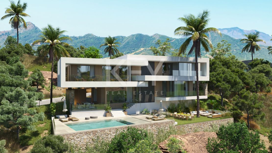 Villa with Sea Views Surrounded By Golf And Mountains in Monte Mayor, Benahavis