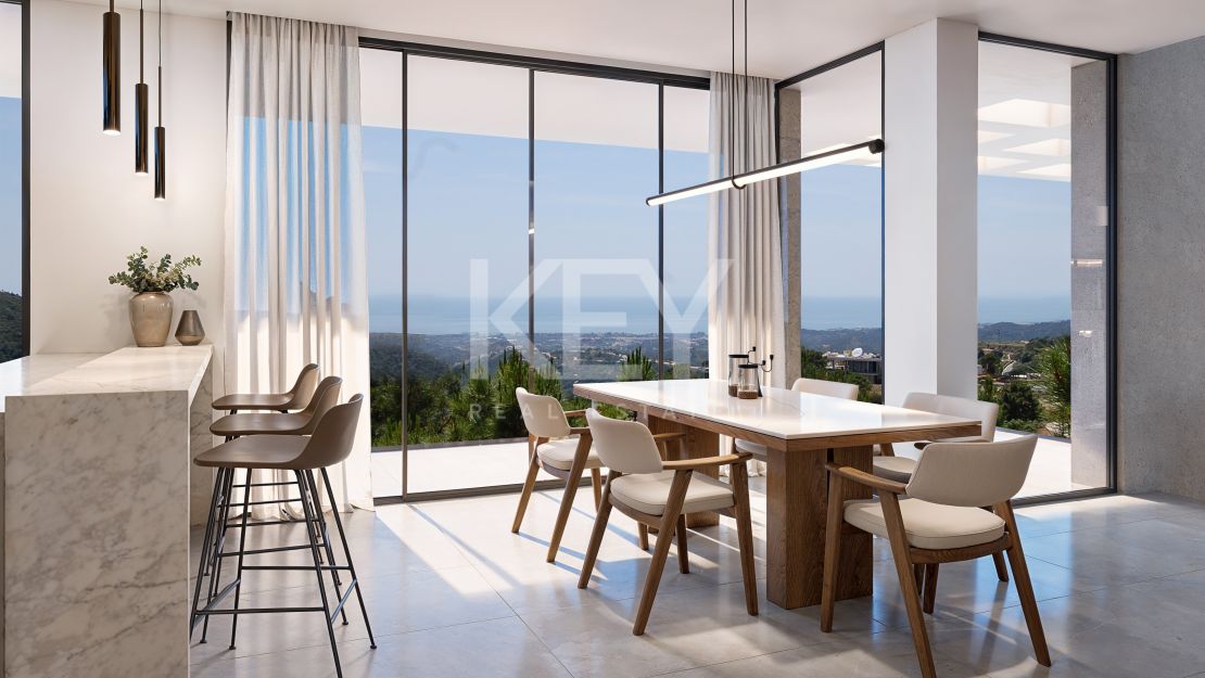 Villa with Sea Views Surrounded By Golf And Mountains in Monte Mayor, Benahavis