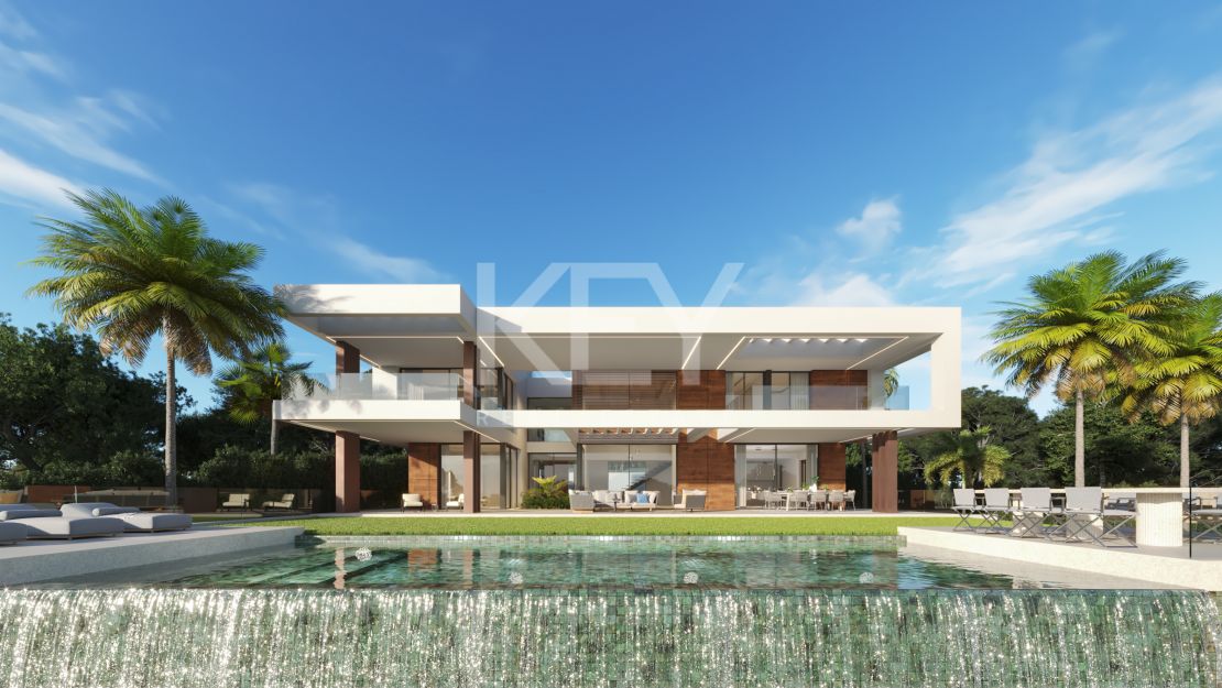 Modern Villa with Stunning Views in La Alqueria, Benahavis