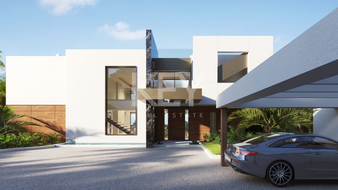 Modern Villa with Stunning Views in La Alqueria, Benahavis