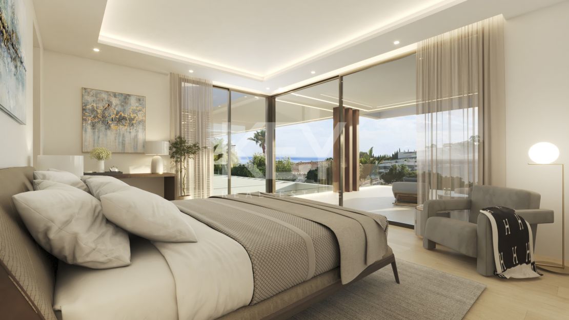 Modern Villa with Stunning Views in La Alqueria, Benahavis
