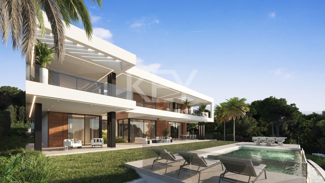 Modern Villa with Stunning Views in La Alqueria, Benahavis