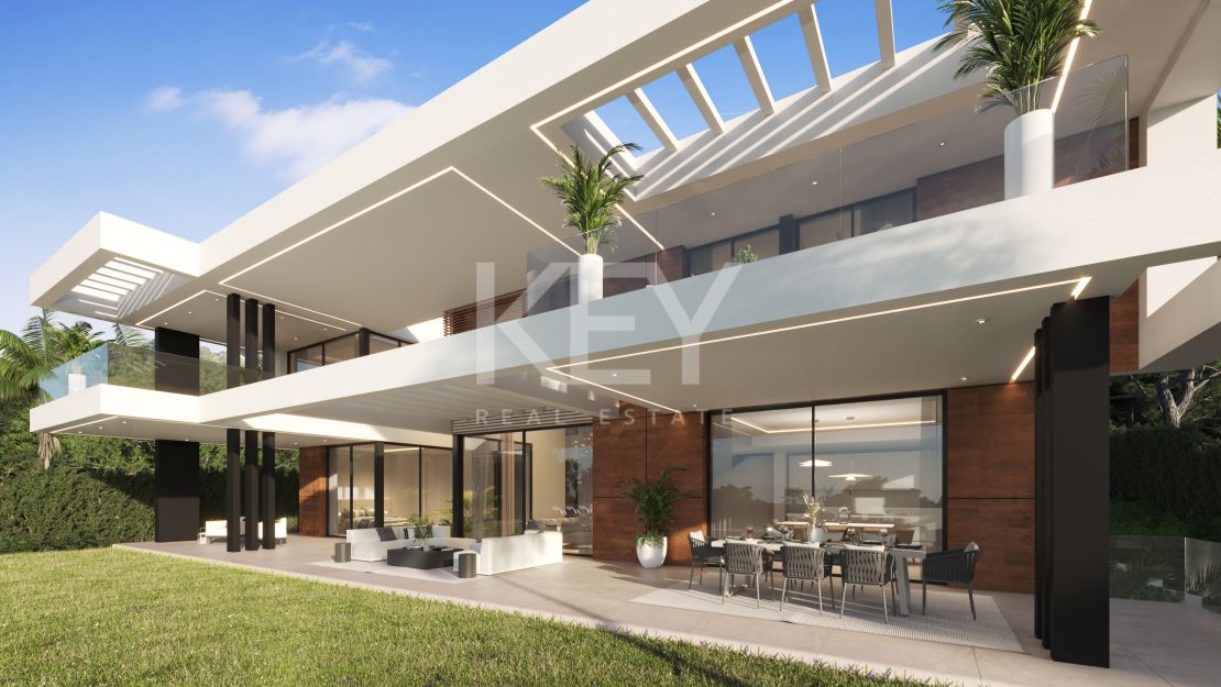 Modern Villa with Stunning Views in La Alqueria, Benahavis