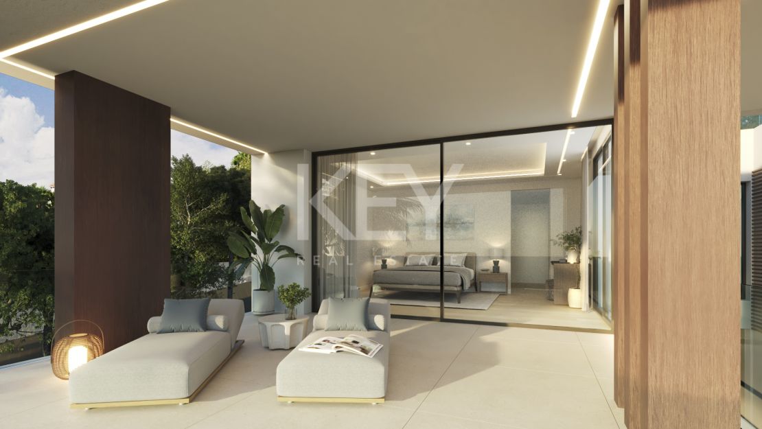 Modern Villa with Stunning Views in La Alqueria, Benahavis