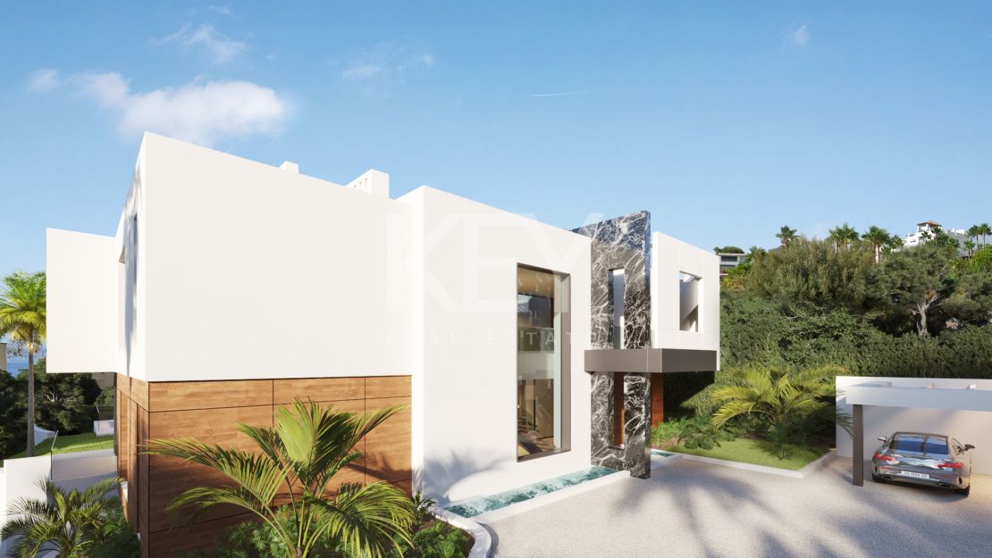 Modern Villa with Stunning Views in La Alqueria, Benahavis