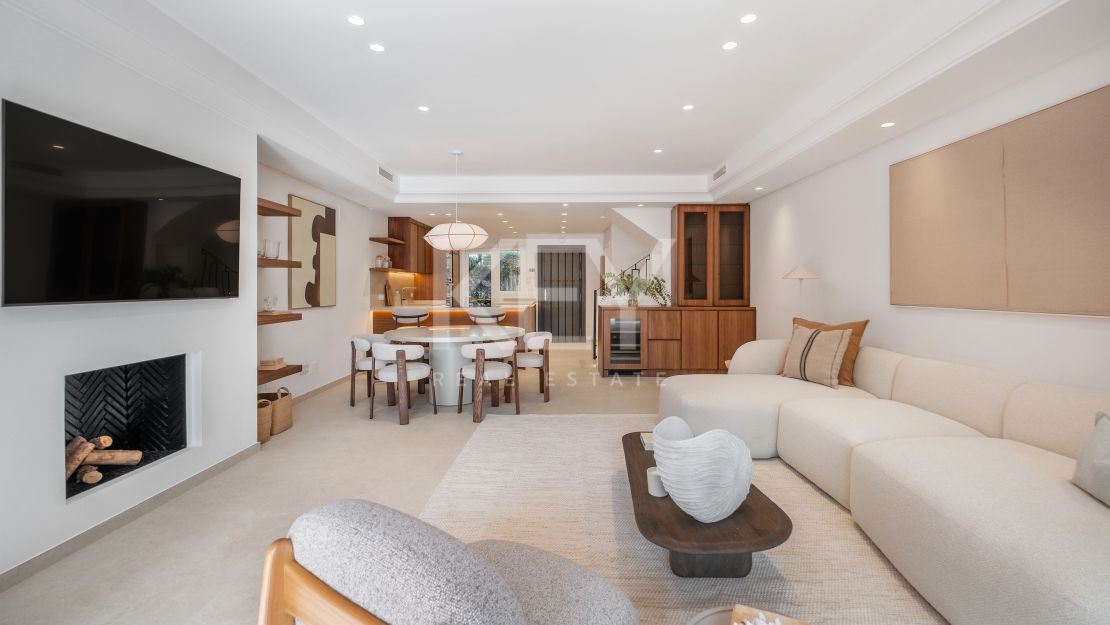 Fully renovated luxury townhouse on the Golden Mile, Marbella