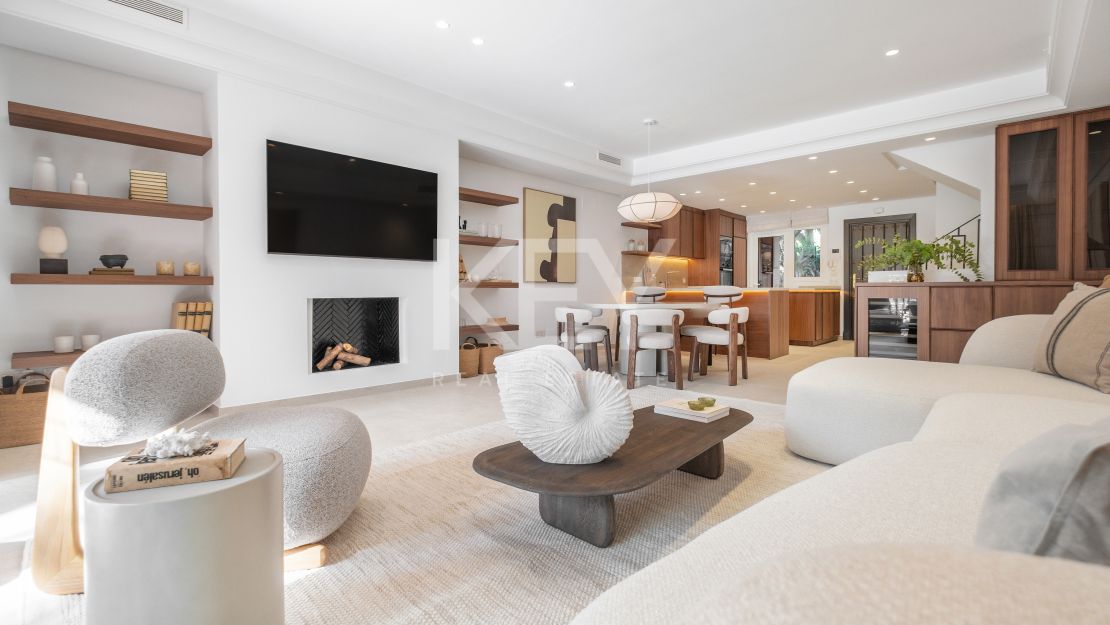 Fully renovated luxury townhouse on the Golden Mile, Marbella