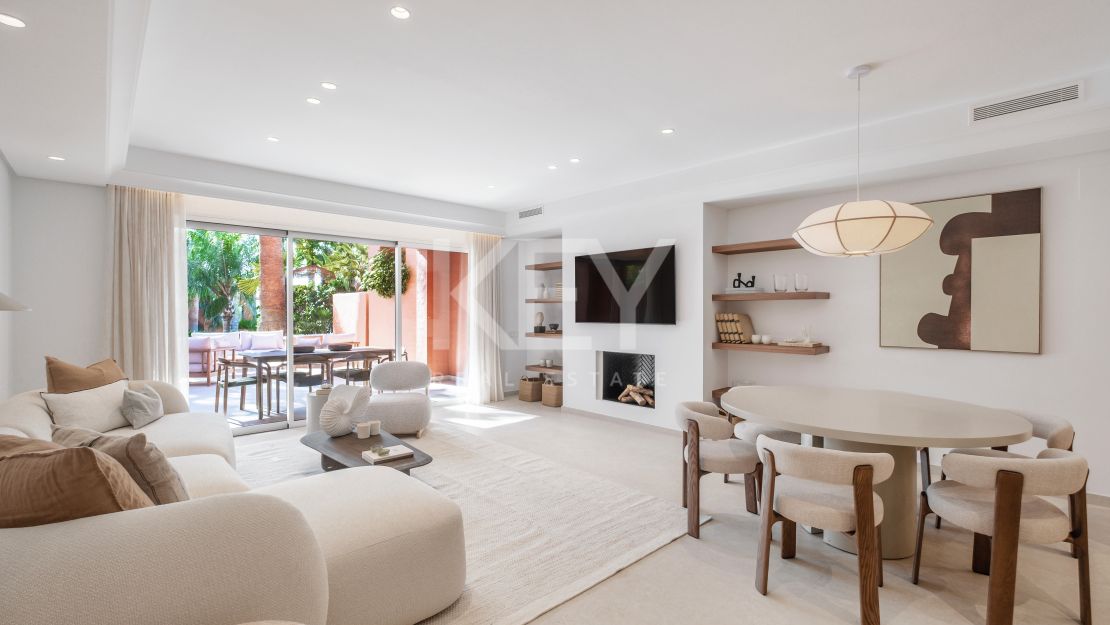 Fully renovated luxury townhouse on the Golden Mile, Marbella