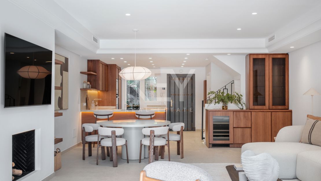 Fully renovated luxury townhouse on the Golden Mile, Marbella