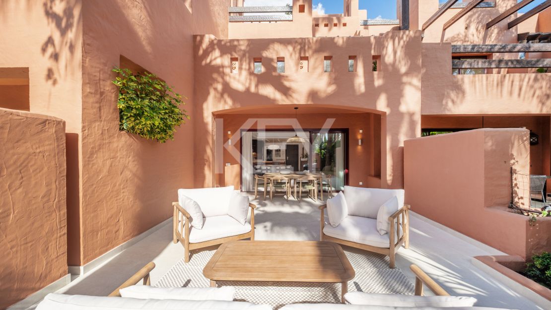 Fully renovated luxury townhouse on the Golden Mile, Marbella