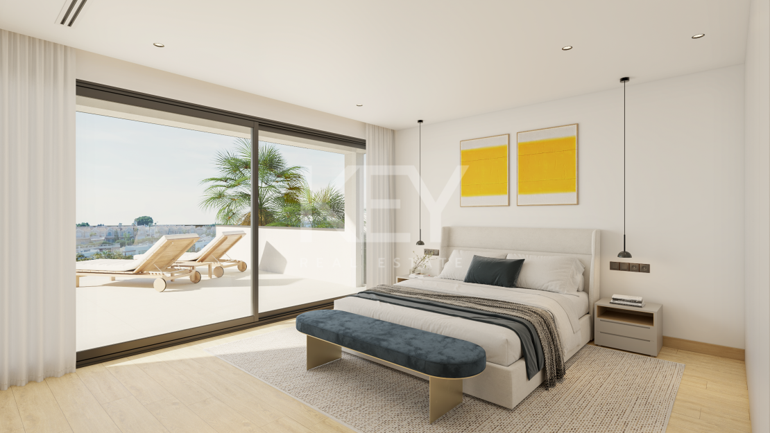 Modern off-plan villa next to El Campanario golf course, New Golden Mile, Marbella