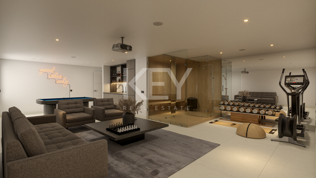 Modern off-plan villa next to El Campanario golf course, New Golden Mile, Marbella