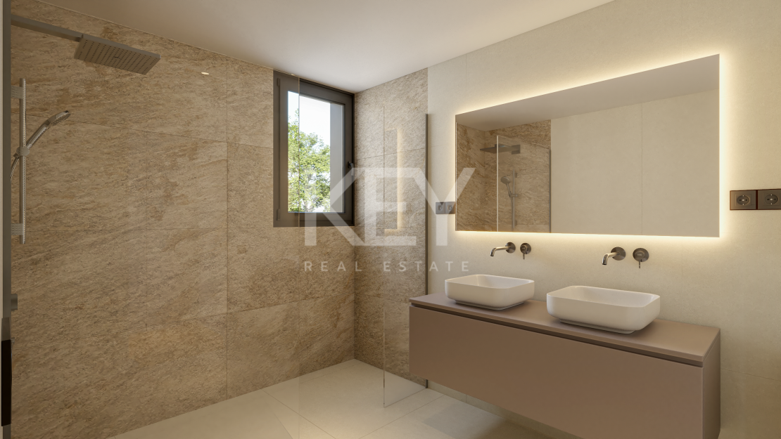 Modern off-plan villa next to El Campanario golf course, New Golden Mile, Marbella