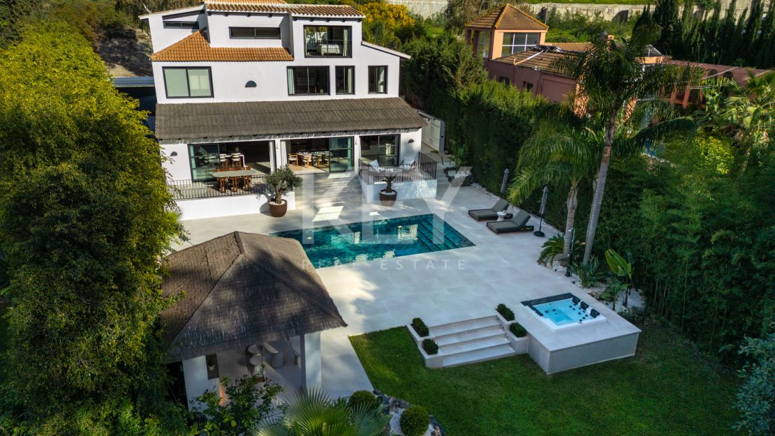 Modern Japandi Villa in Nueva Andalucía, Marbella