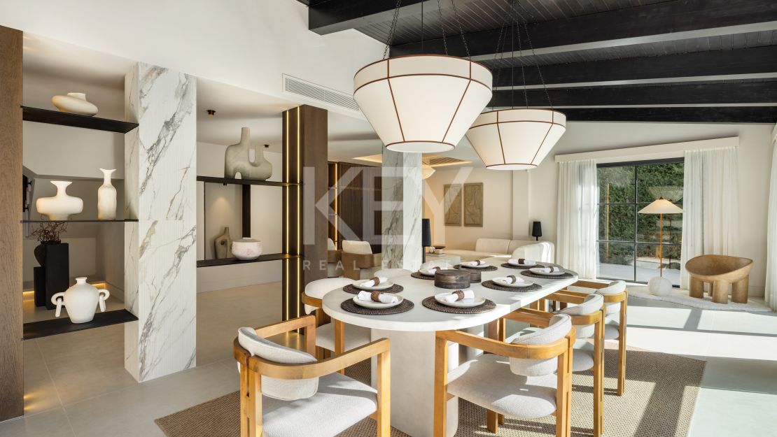 Modern Japandi Villa in Nueva Andalucía, Marbella