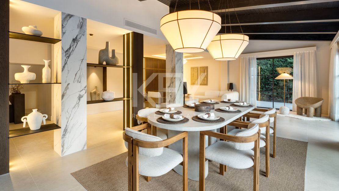 Modern Japandi Villa in Nueva Andalucía, Marbella