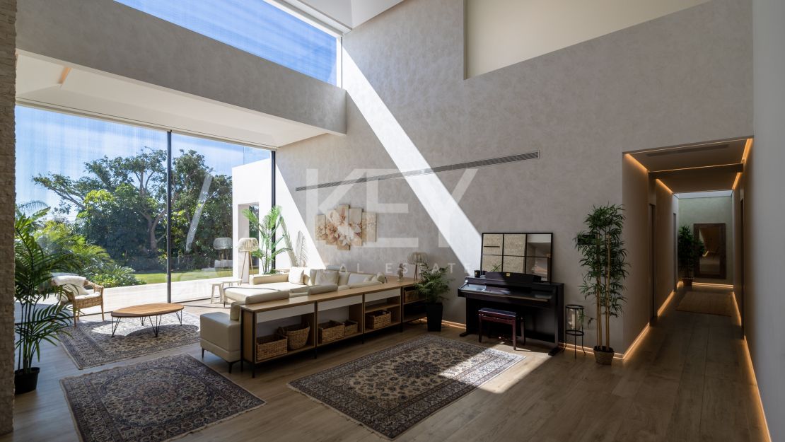 Mansión moderna con casa de invitados en la Nueva Milla de Oro, Marbella