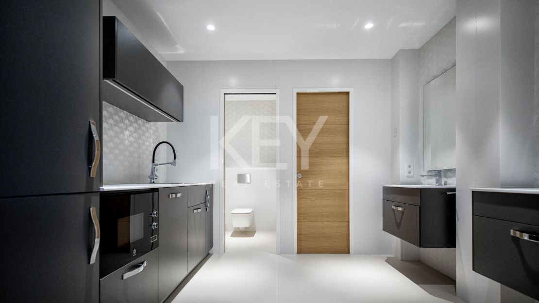 Mansión moderna con casa de invitados en la Nueva Milla de Oro, Marbella