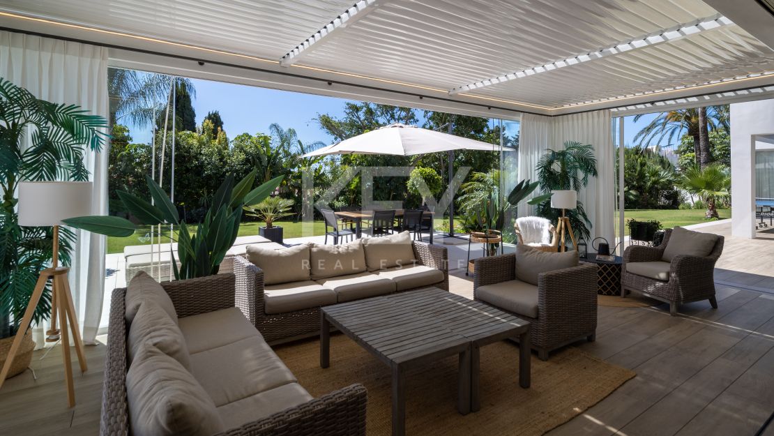 Mansión moderna con casa de invitados en la Nueva Milla de Oro, Marbella