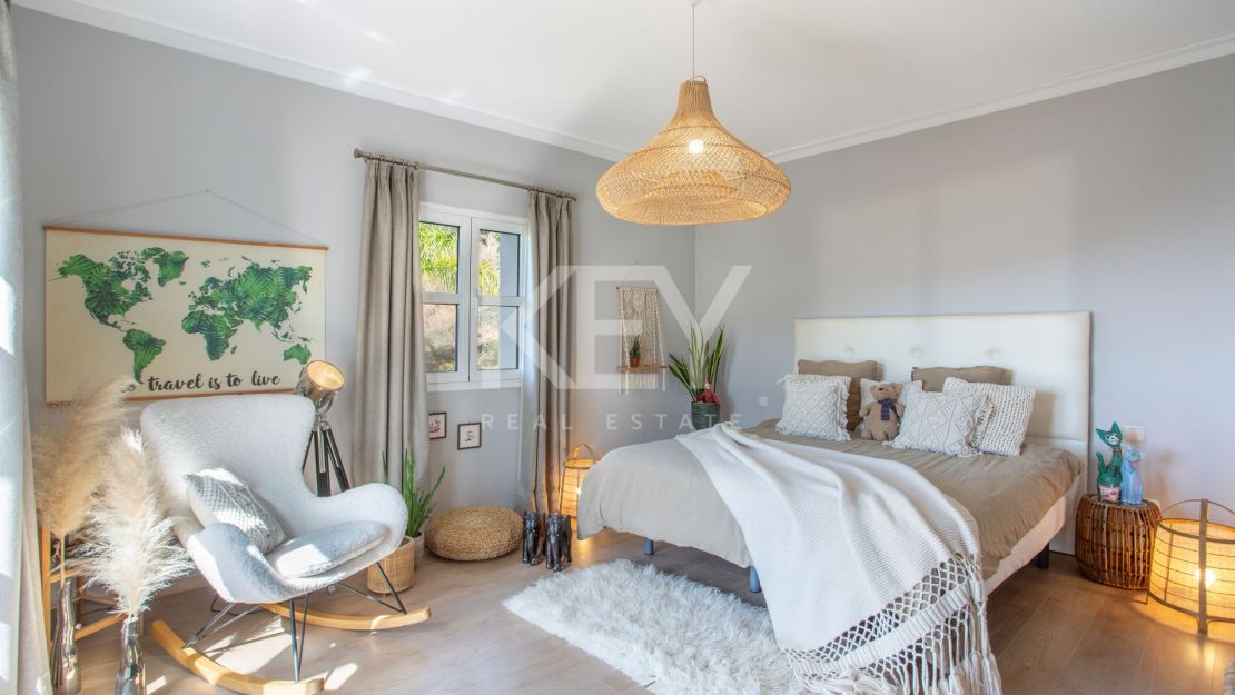 Exceptional mediterranean villa with panoramic sea views in Monte Mayor, Benahavís