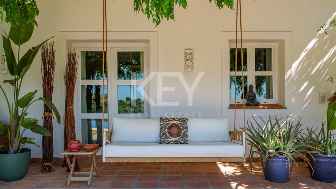 Exceptional mediterranean villa with panoramic sea views in Monte Mayor, Benahavís